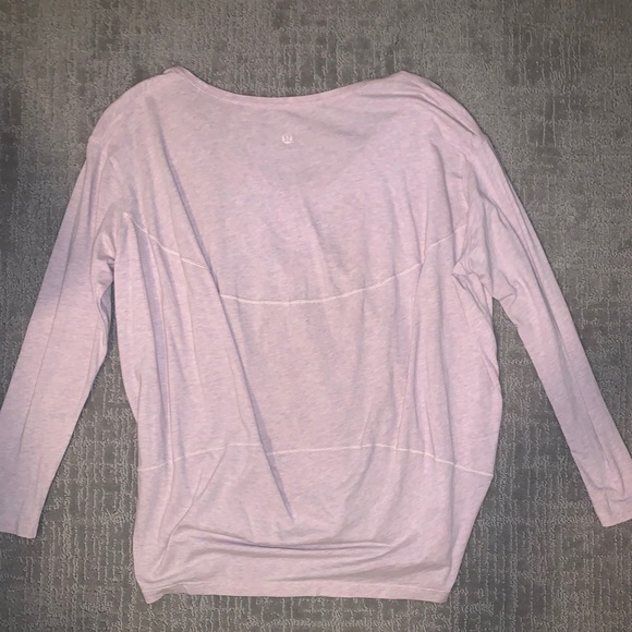 Lululemon pink long sleeve - Picture 2 of 2